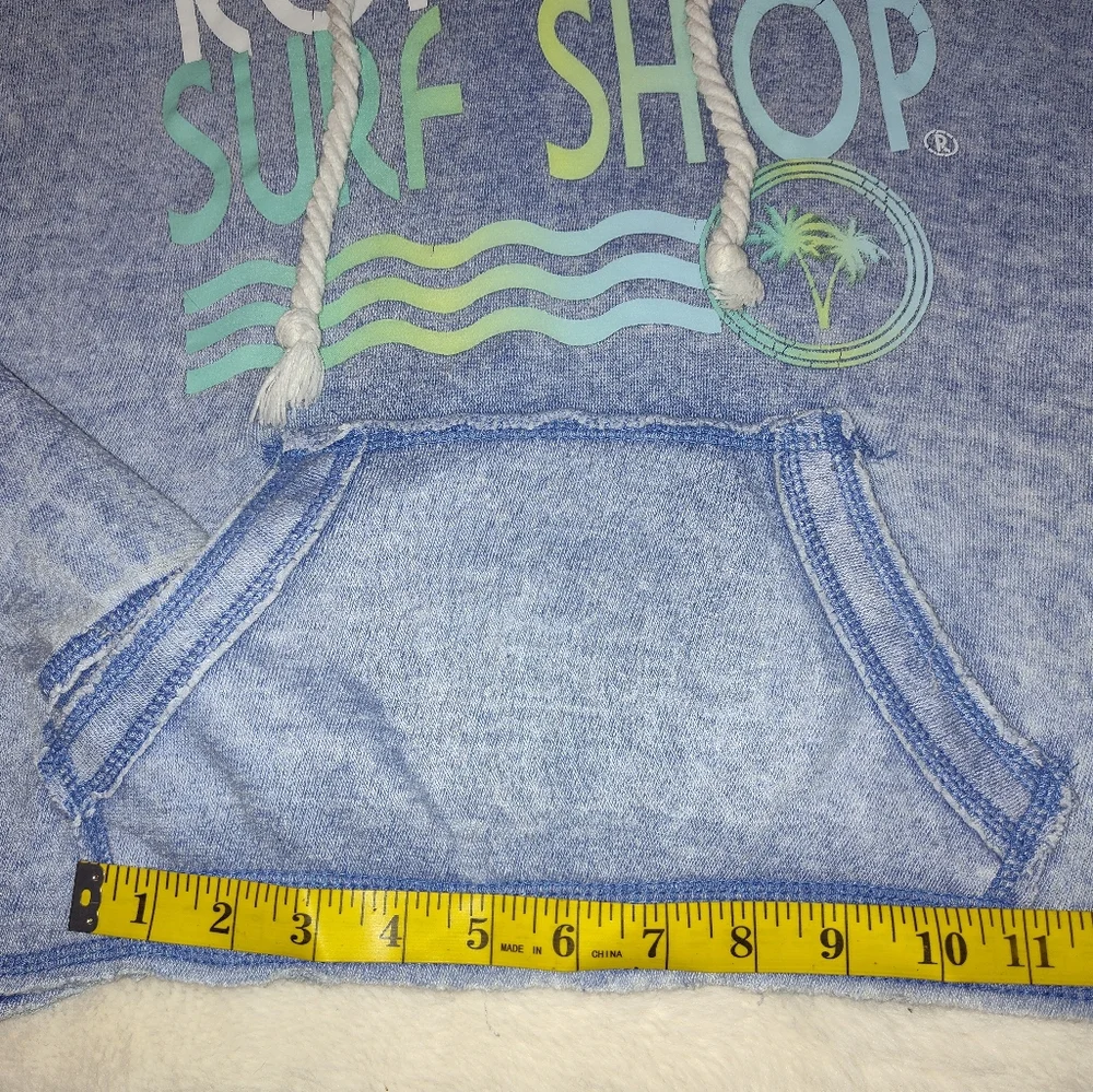 Ron Jon Blue Hooded Sweatshirt - Picture 7 of 11